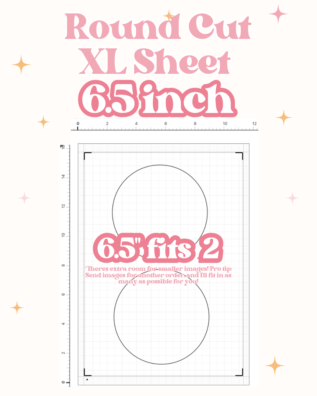 (NO LONGER AVAILABLE) Custom XL SHEET Edible Images