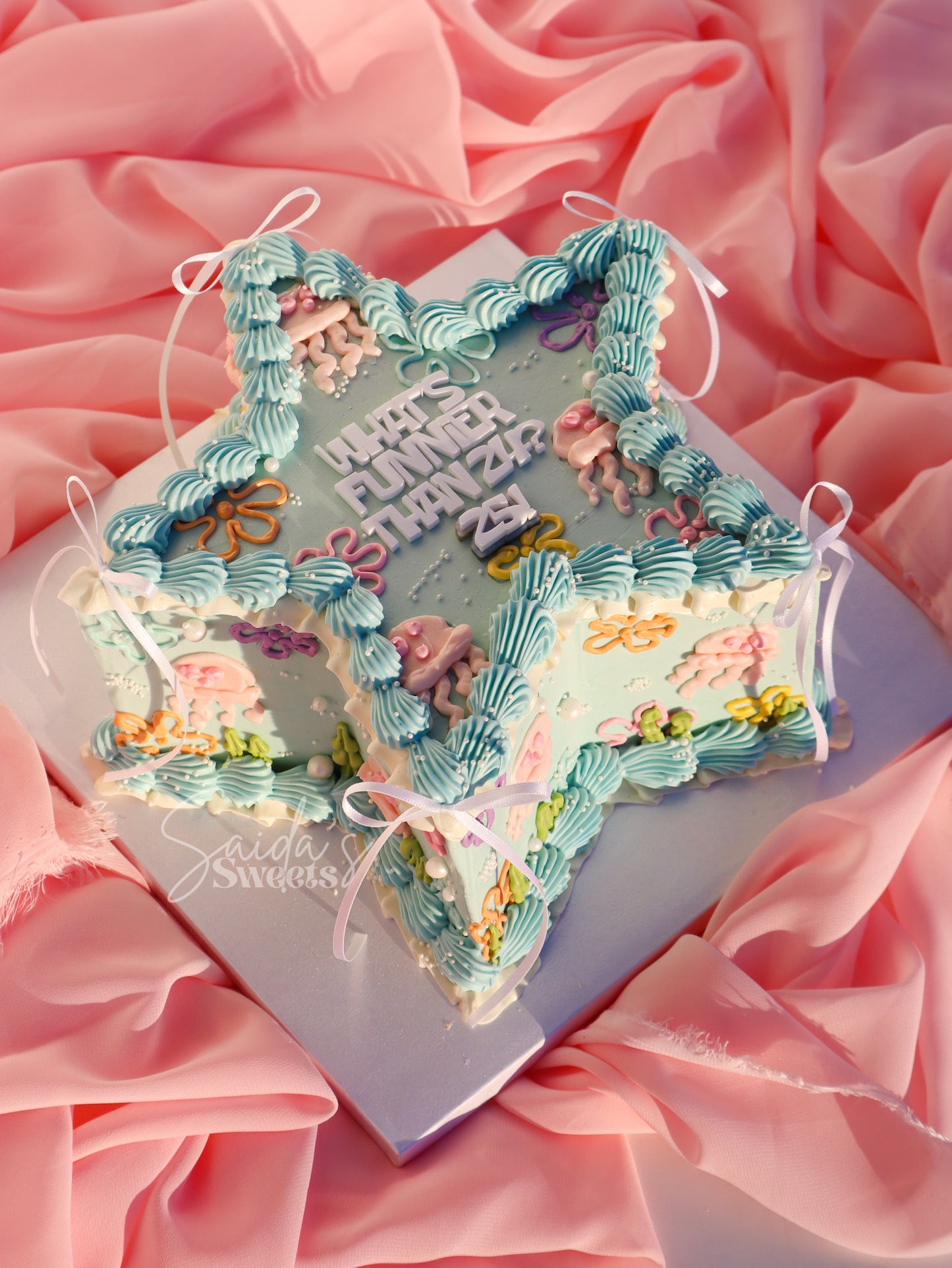 Star Acrylic Stencil and cake cutter