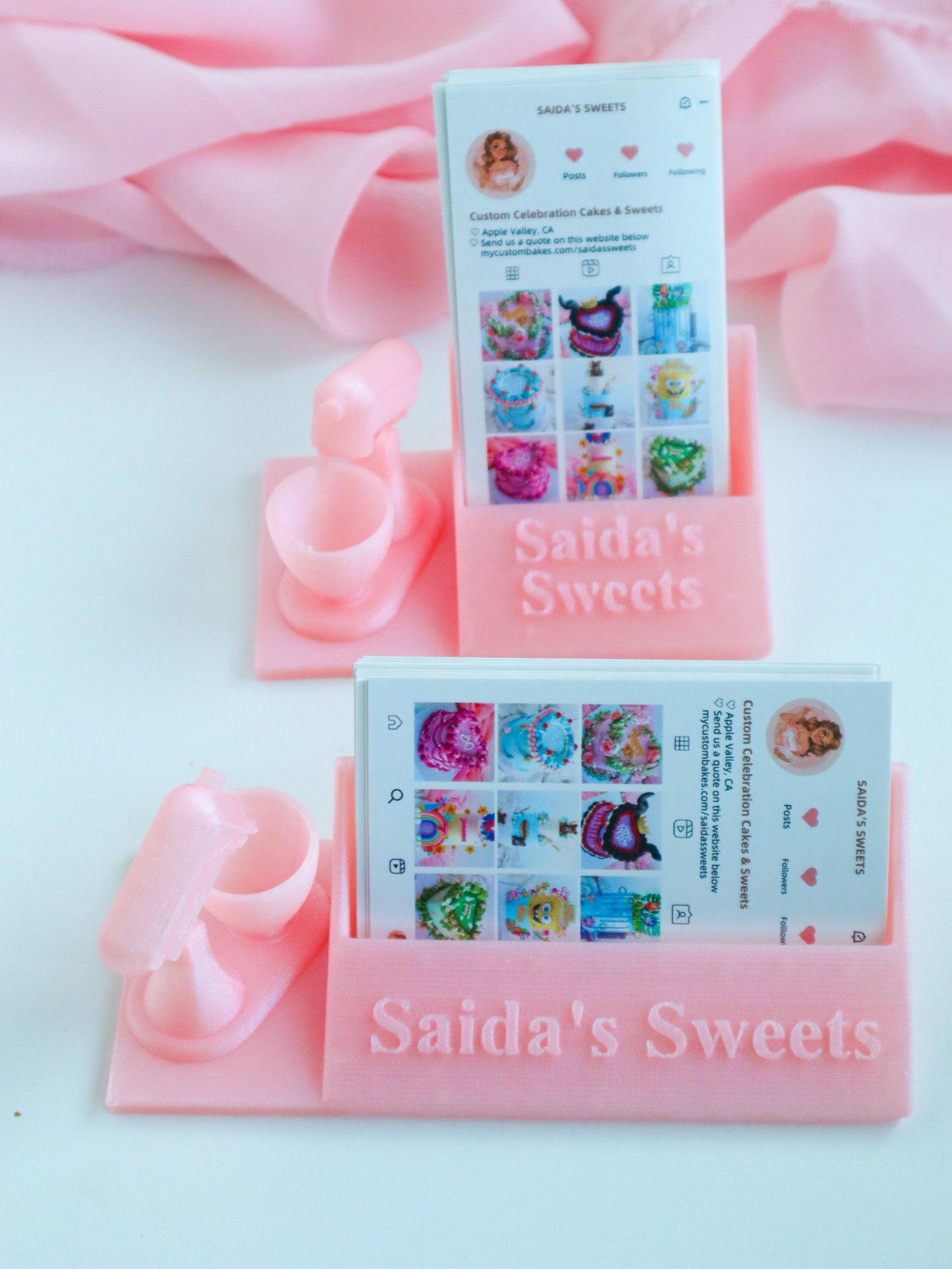 Bakers Business card holder