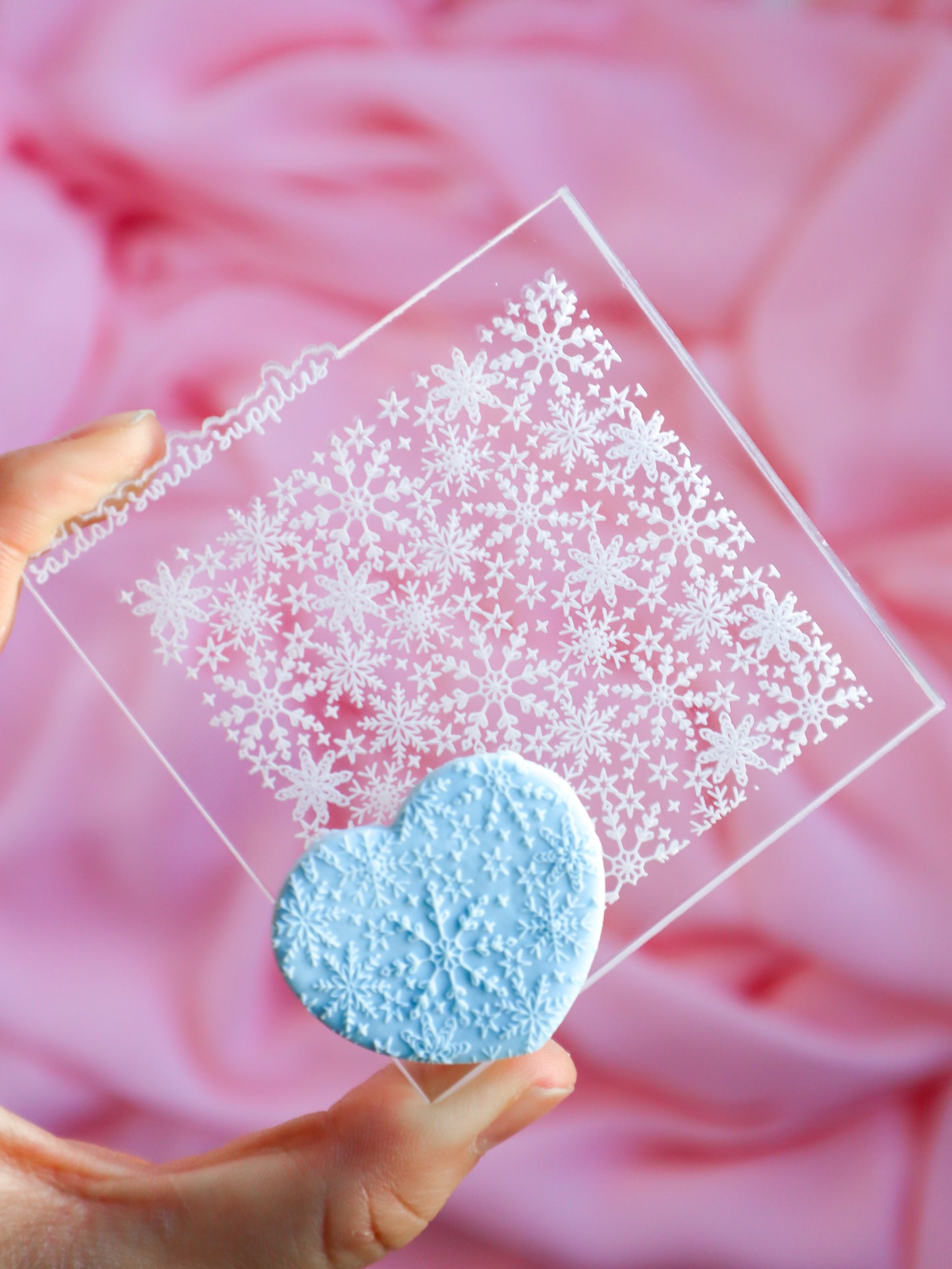 Snowflake Pattern Embosser & Cutter (Debosser)