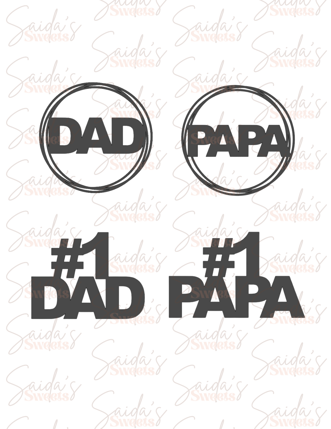 #1 Dad & Papa Digital Files