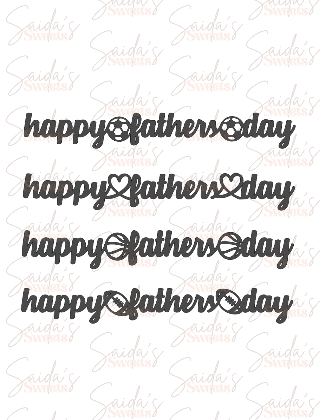 Father's Day Sports Digital Files