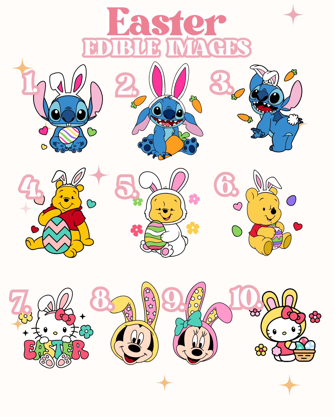 Cute Easter Edible Images