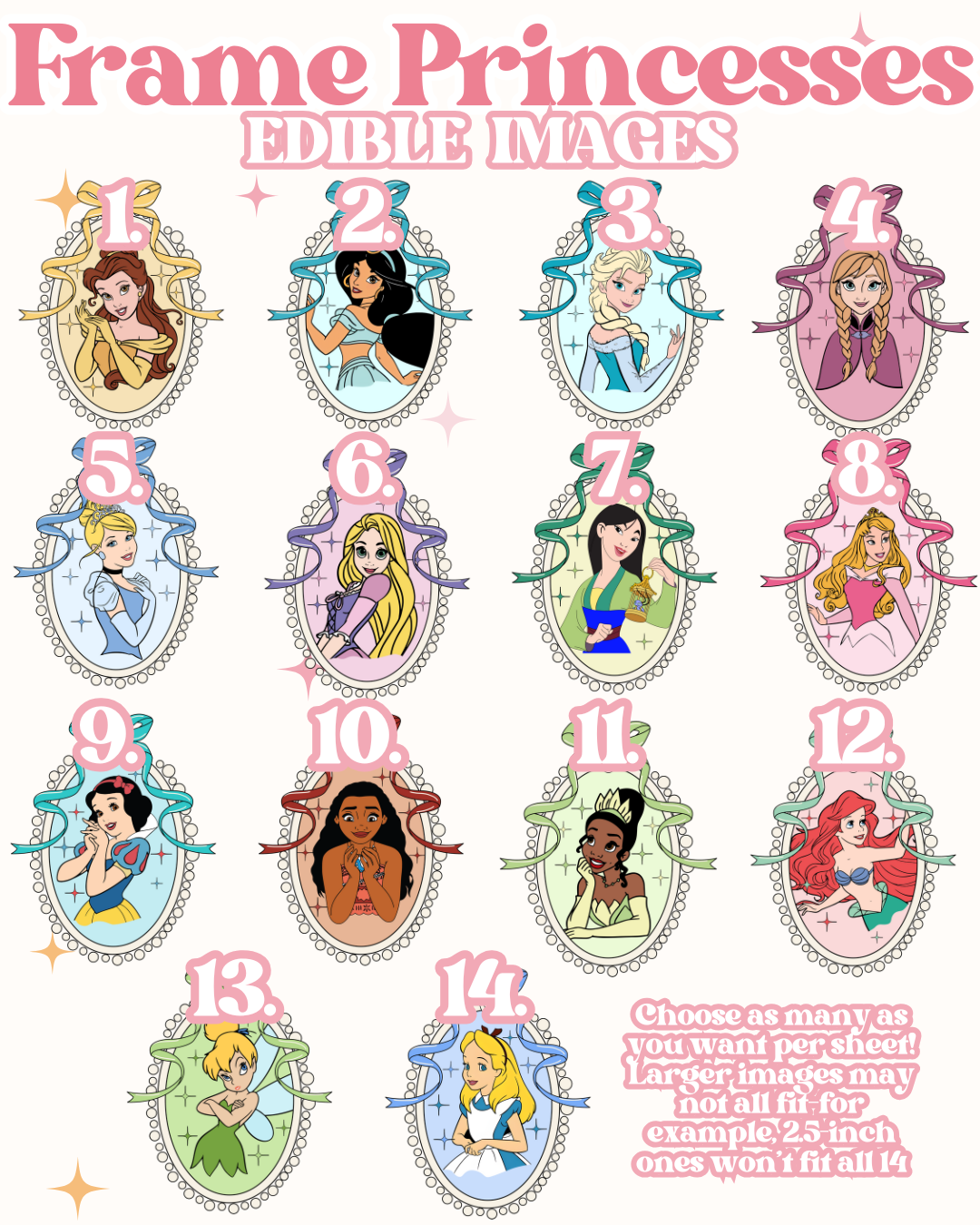 frame-princesses-edible-images-saida-s-sweets-supplies for Cut Out Printable Disney Princess Cupcake Toppers Free Printable Frame Princesses Edible Images – Saida's Sweets Supplies for Cut Out Printable Disney Princess Cupcake Toppers Free Printable