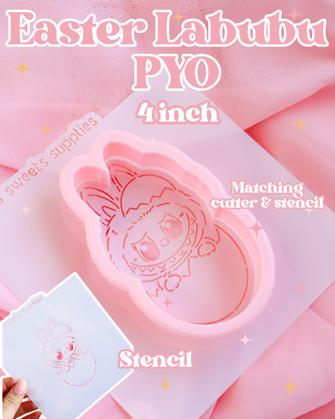 PYO Easter labubu (Cookie Cutters)