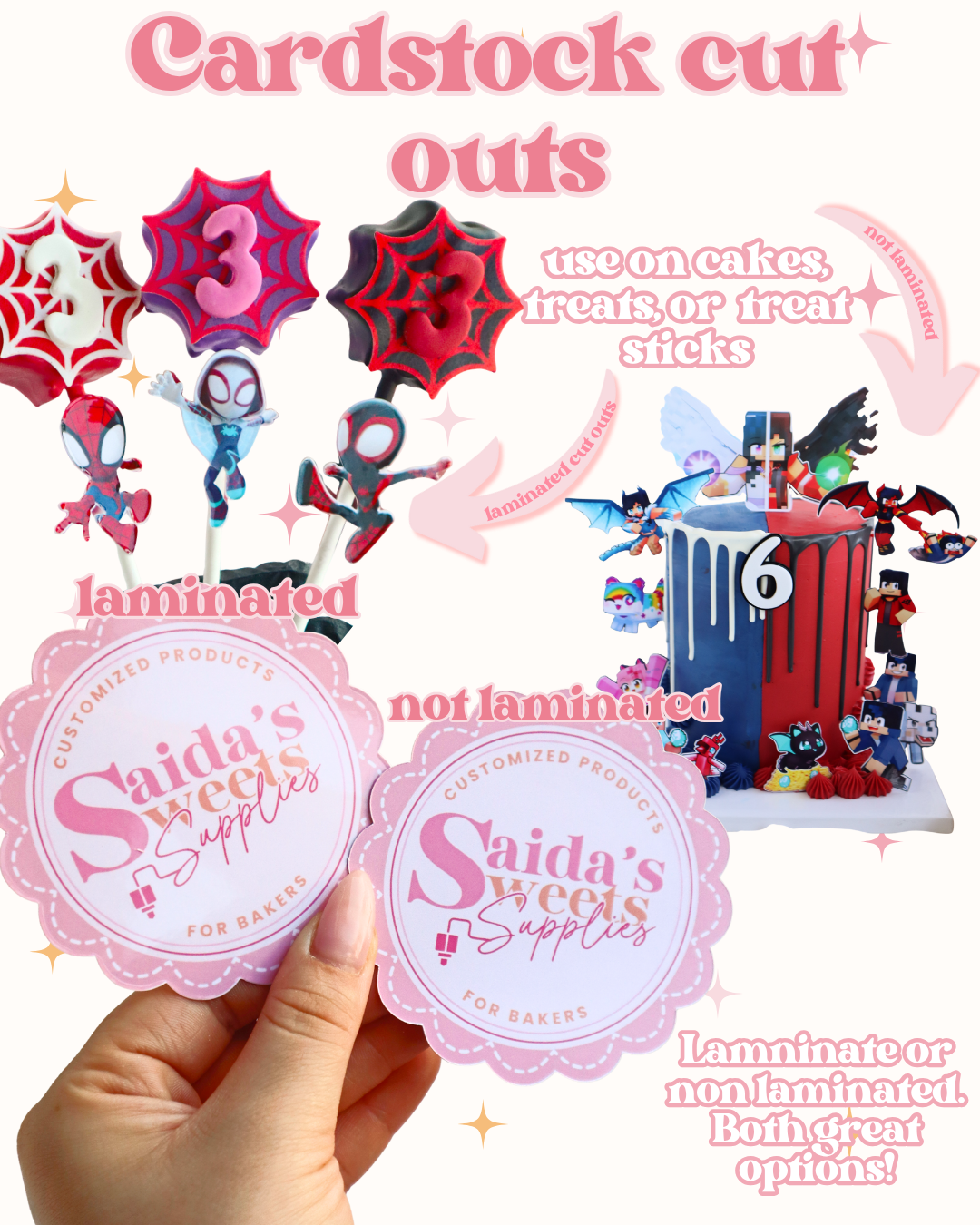 Custom Cardstock Cut Outs