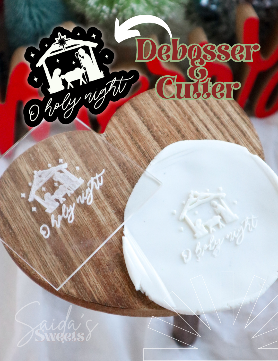 O Holy Night Embosser & Cutter (Debosser & Christmas)