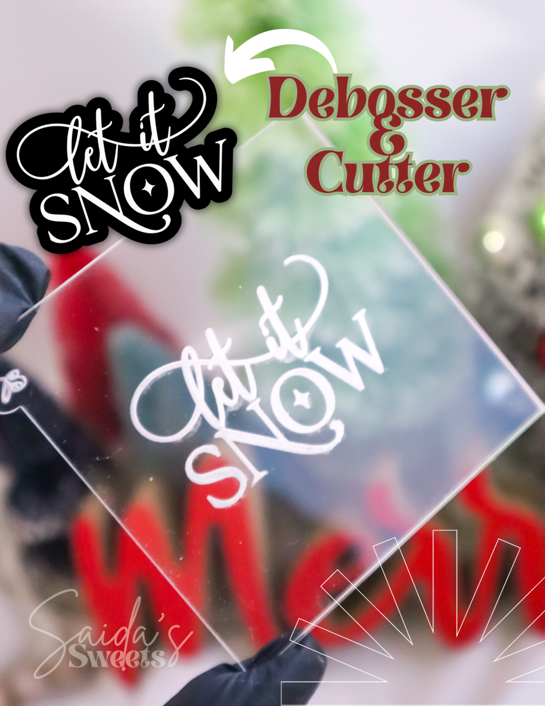 Let it Snow Embosser & Cutter (Debosser & Christmas)