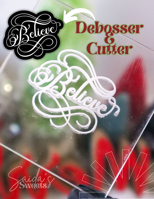 Believe Embosser & Cutter (Debosser & Christmas)