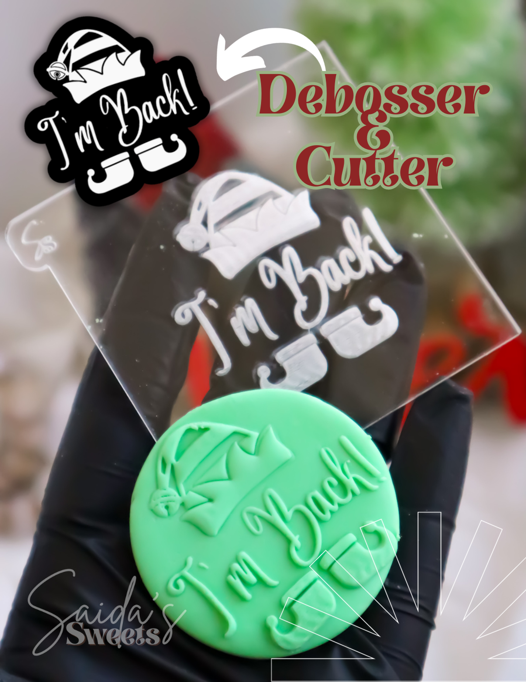 I'm Back Embosser & Cutter (Debosser & Christmas)