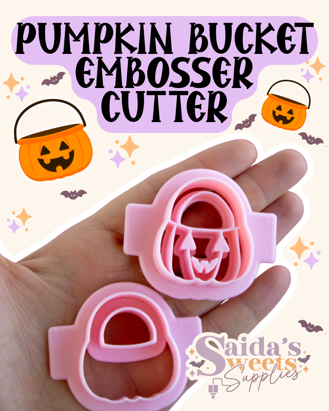 Pumpkin Bucket Embosser & cutter