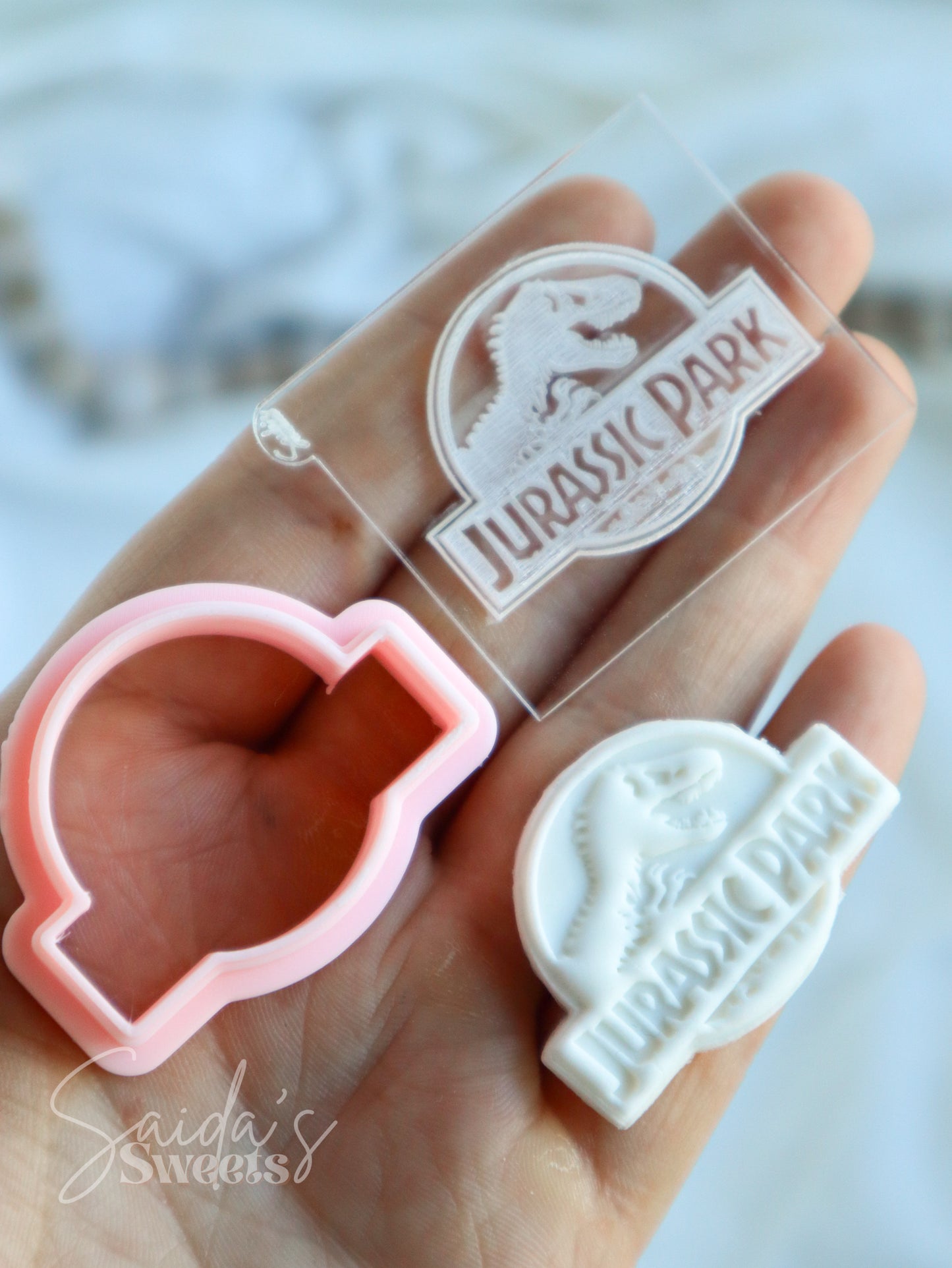 Jurassic Park Logo Embosser & Cutter (Debosser)