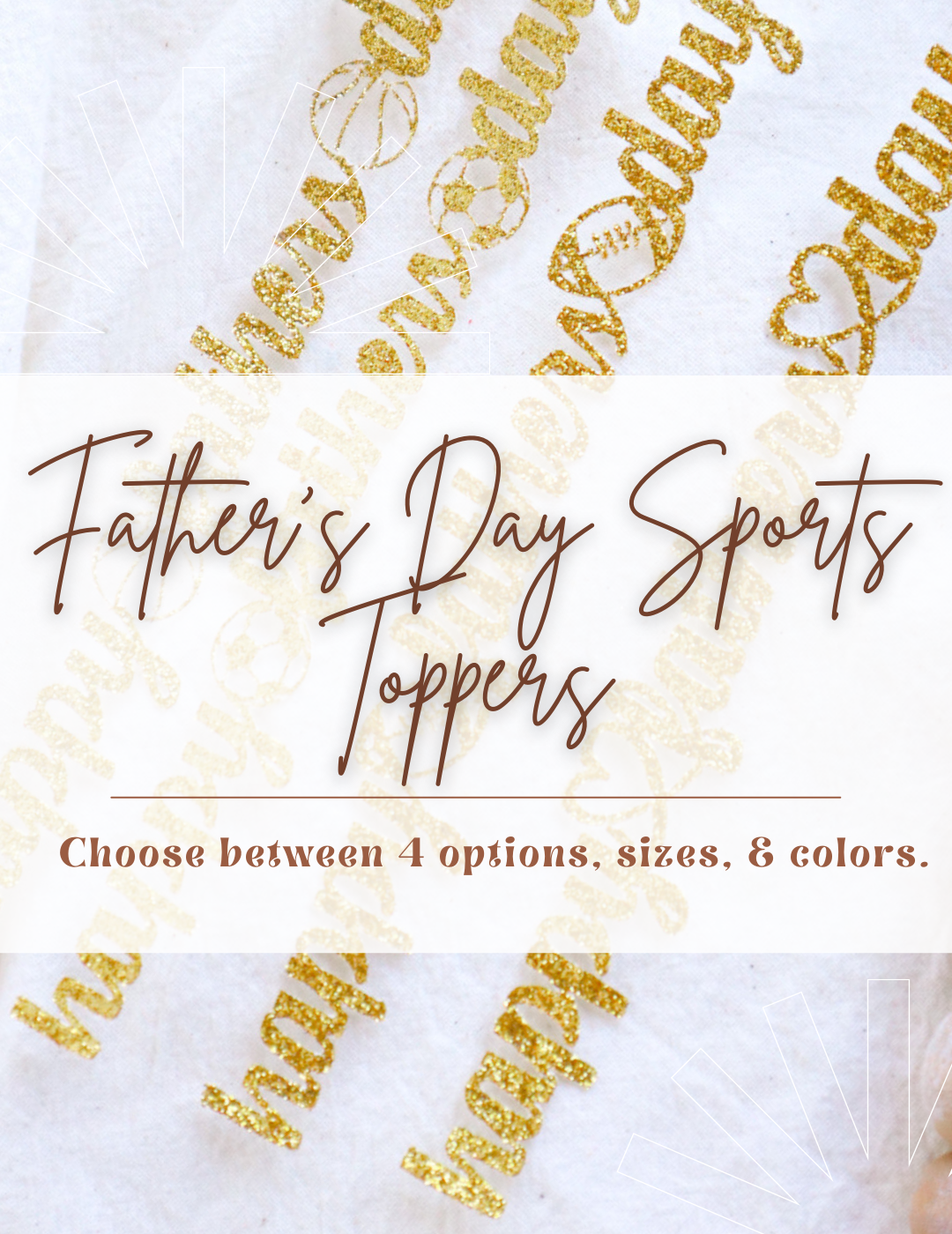 Father's Day Sports Toppers