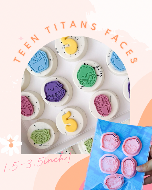 Teen Titans face embosser & Cutters