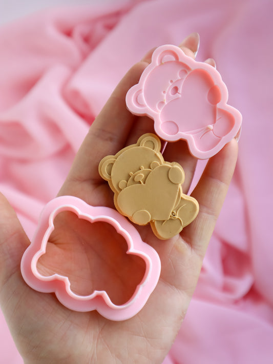 Love bear 3d Embosser & Cutters