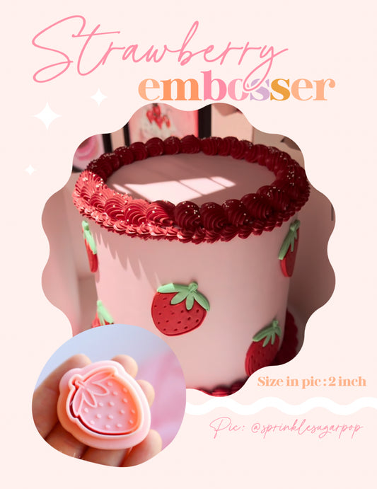 Strawberry Embosser & Cutter