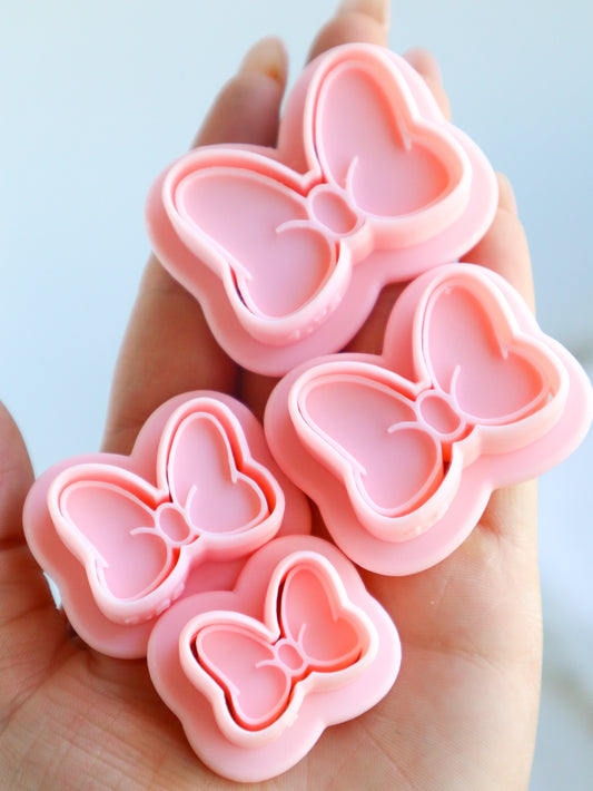 Mouse Girl Bow Embosser & Cutters