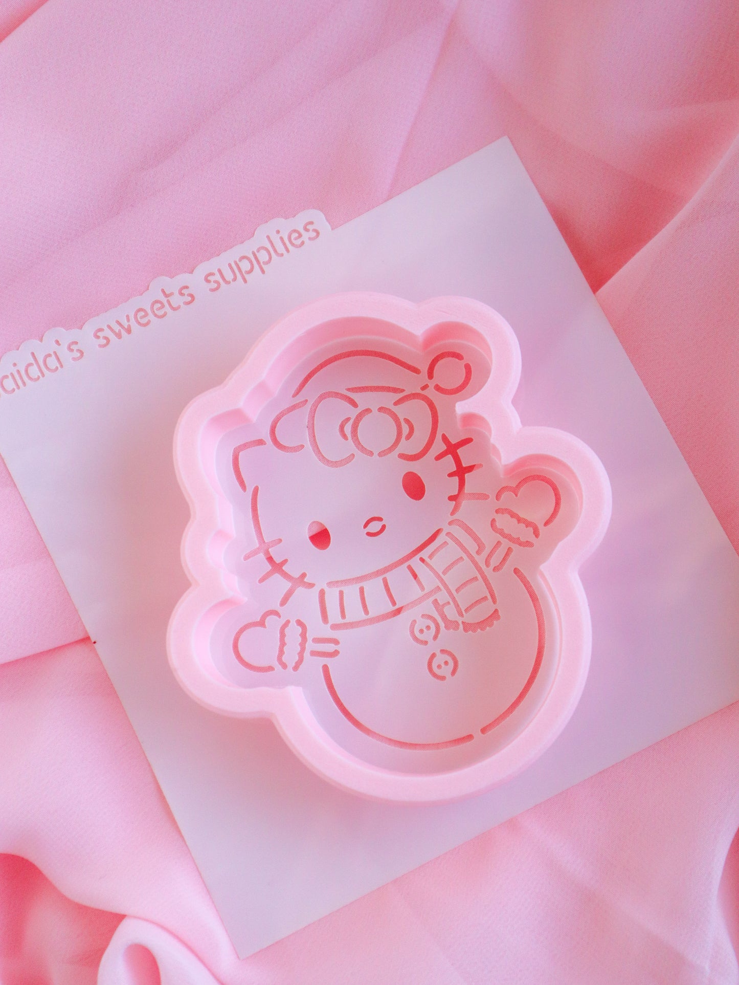 PYO H. Kitty SNOWMAN Christmas & Cookie Cutters
