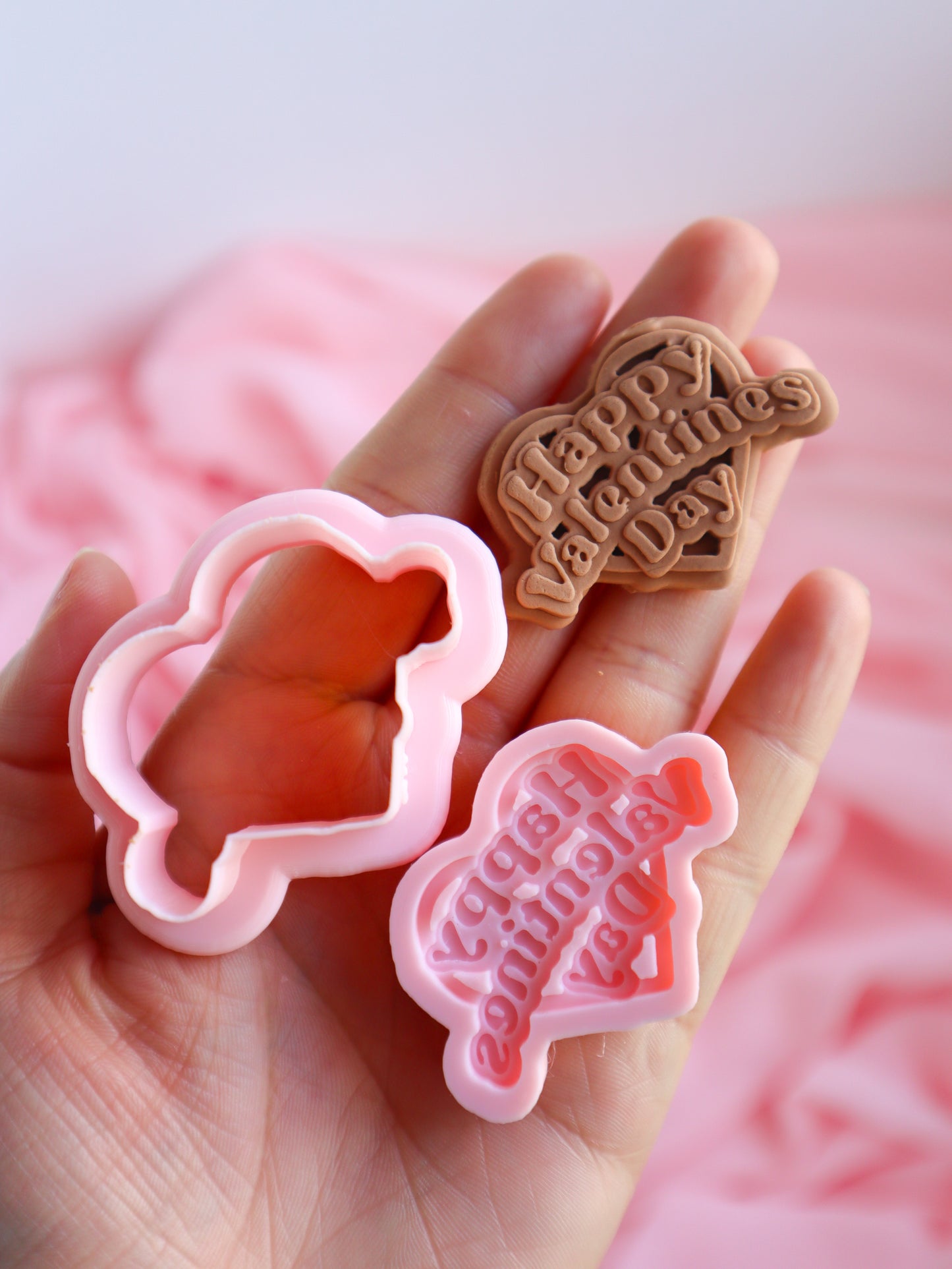 Happy Valentines Day 3d Embosser & Cutters