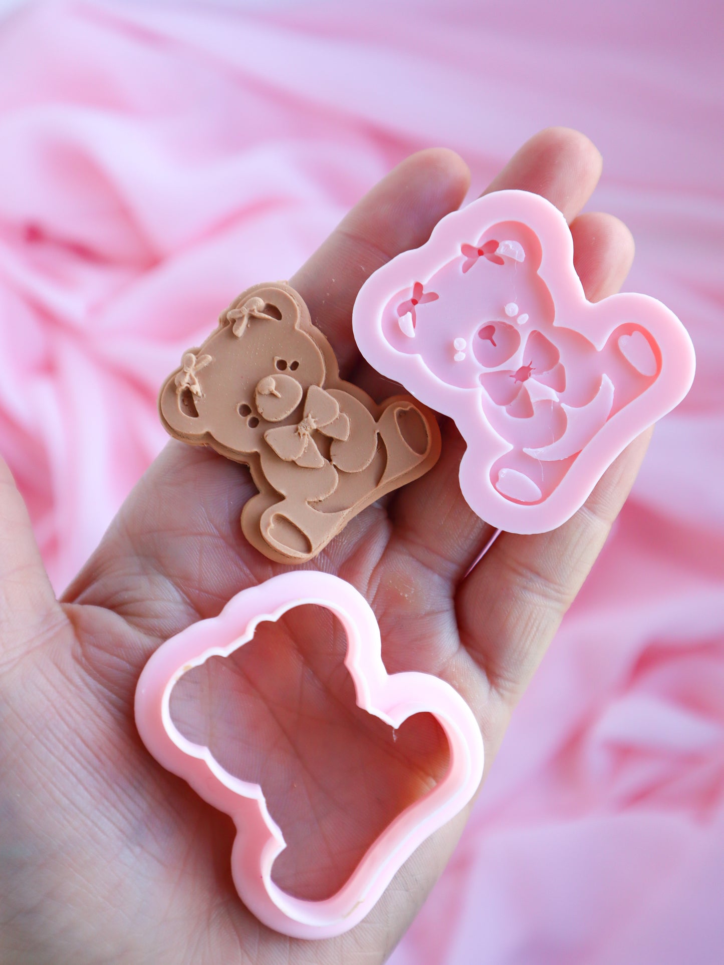 Girl Bear 3d Embosser & Cutters