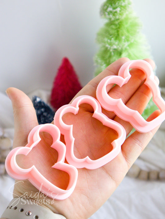 Mickey Christmas Cookie Cutters (Christmas)