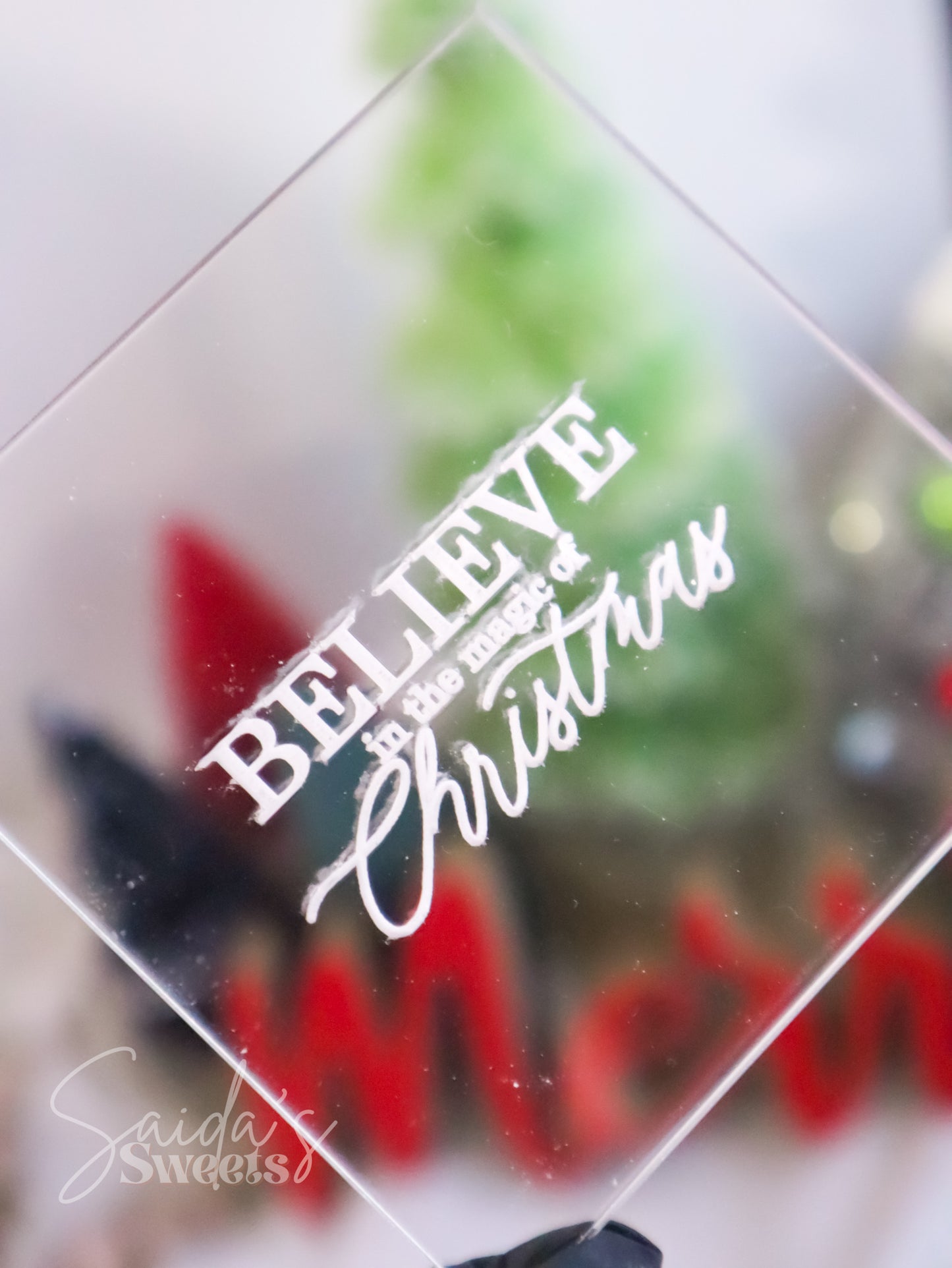 Believe in the magic of Christmas Embosser & Cutter (Debosser & Christmas)