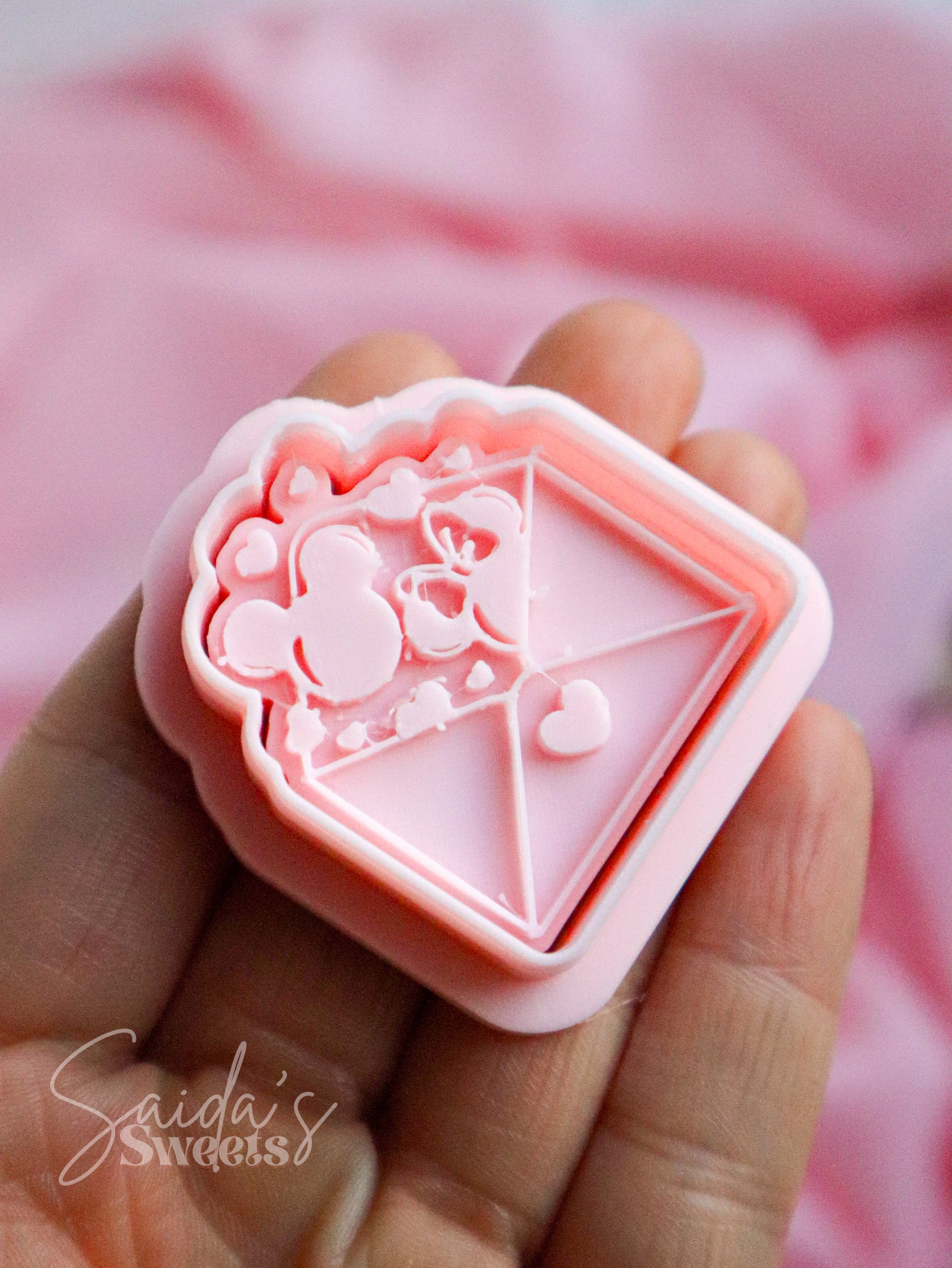 Mouse Love Letter Embosser & Cutters – Saida's Sweets Supplies