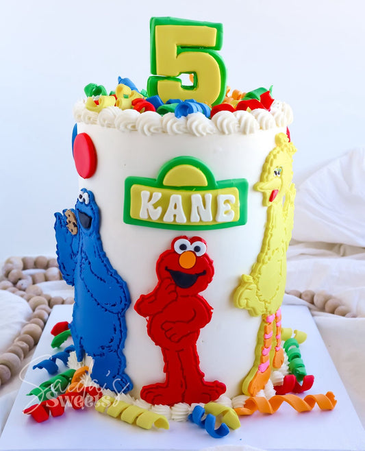 Sesame Street Large Fondant Embosser & Cutters