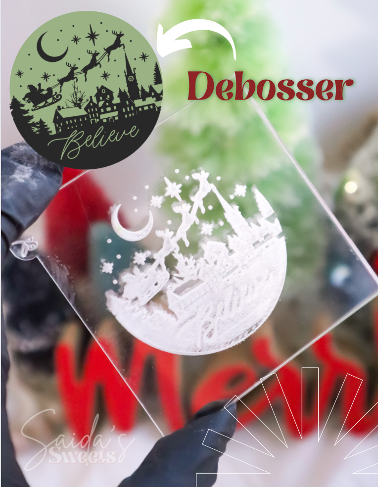 Believe Santa Embosser & Cutter (Debosser & Christmas)