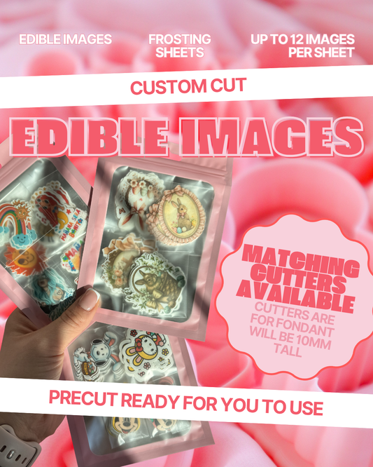 Custom Cut Edible Images