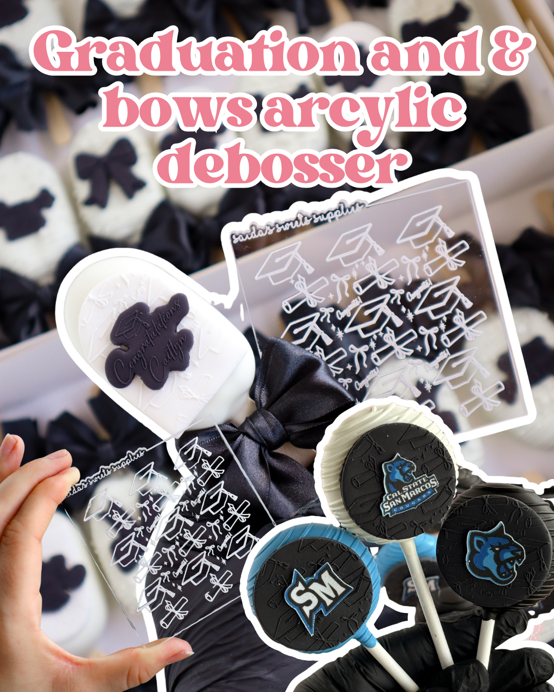 Graduation & bows | Debosser | (Embosser & Cutter)