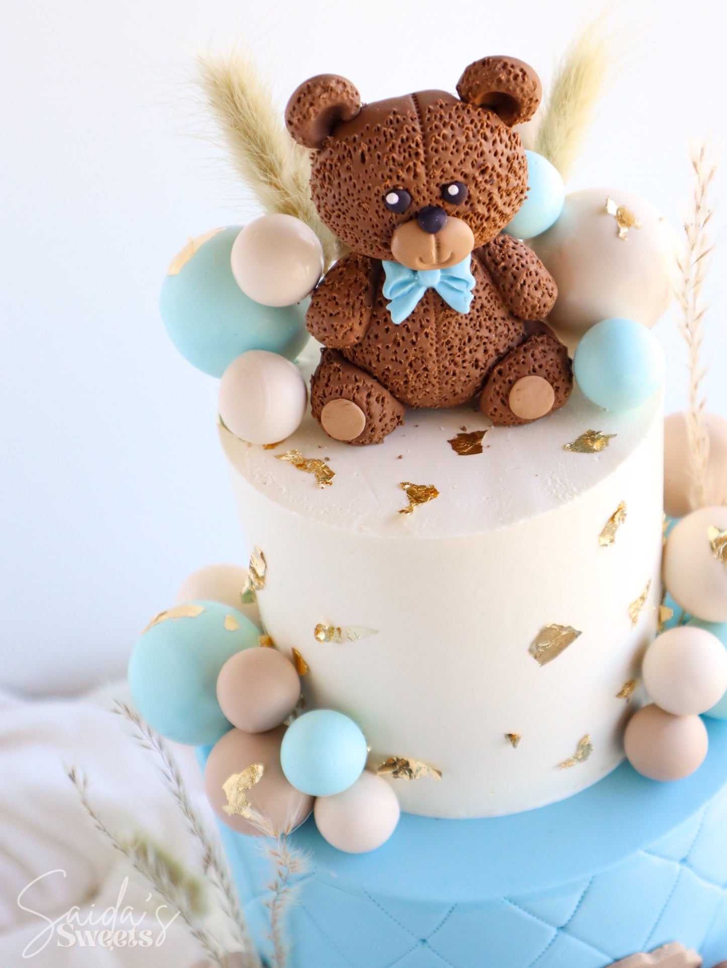 Fondant Fluffy Bear