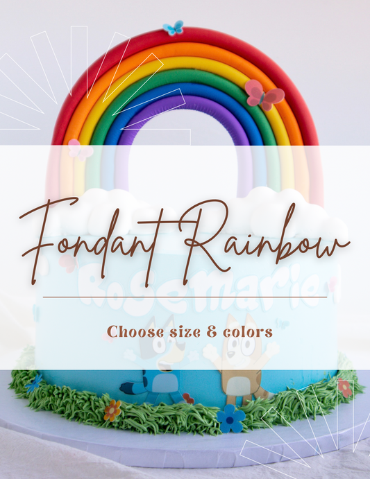 Fondant Rainbow