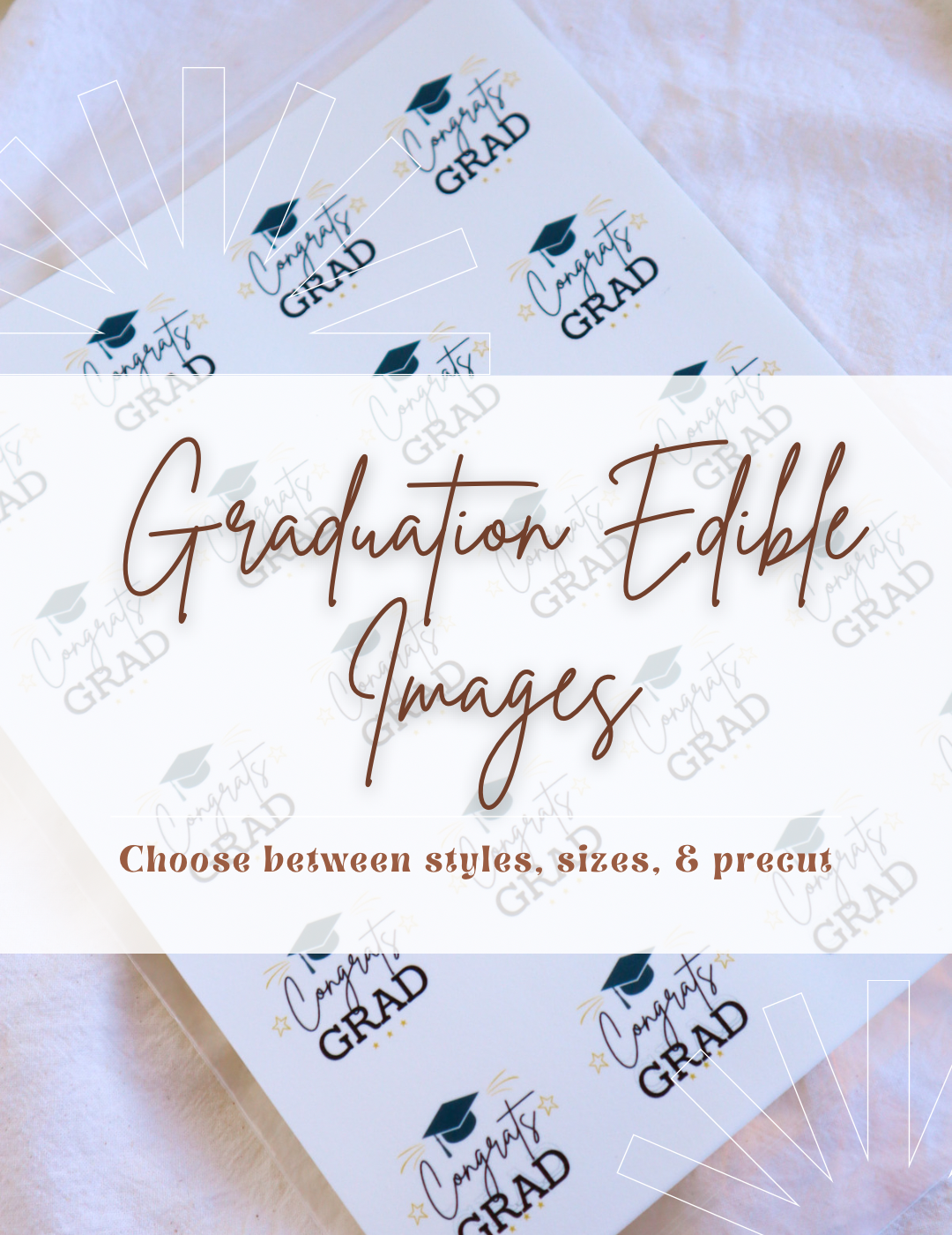 Graduation Edible Images