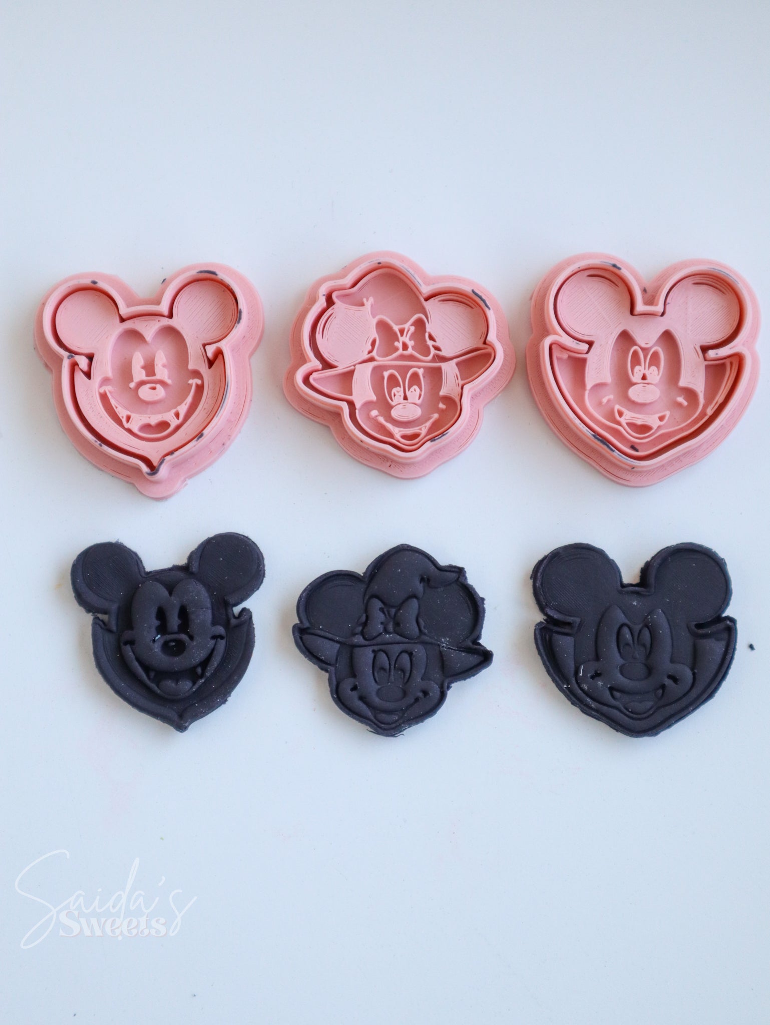 Vampire & Witch Mouse Embosser & Cutters – Saida's Sweets Supplies
