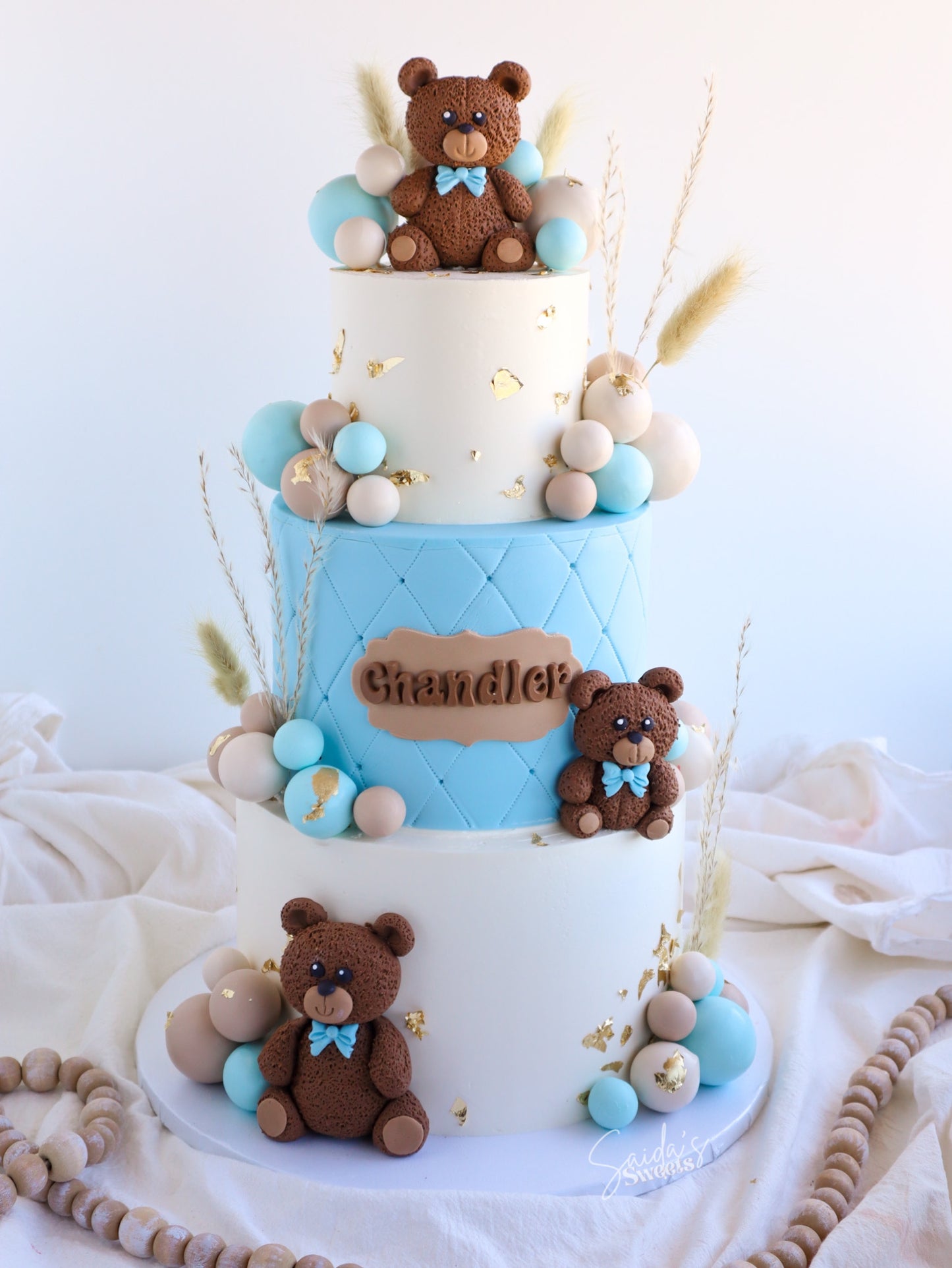 Fondant Fluffy Bear