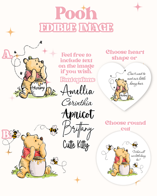 Pooh Edible Images